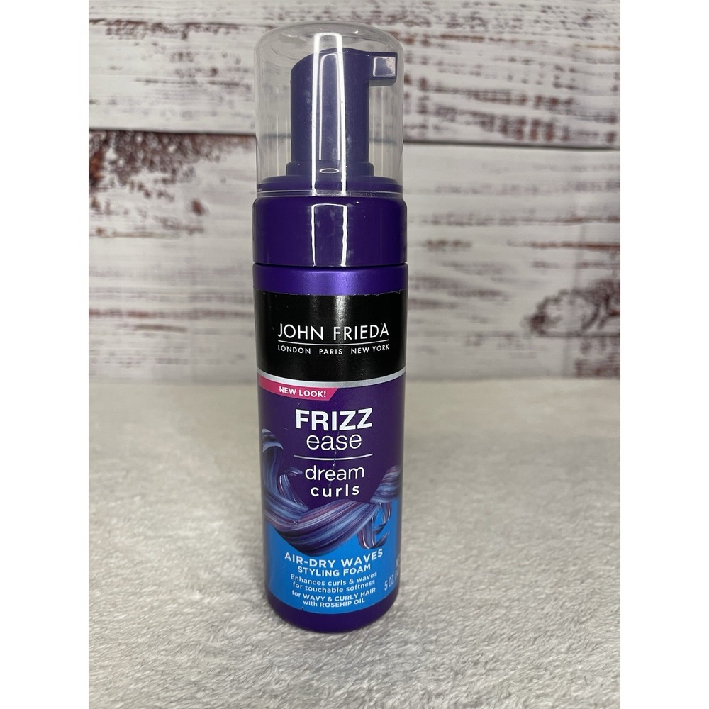 John Frieda Styling Foam Frizz‎ Ease Dream Curls Air-Dry Waves 5 oz